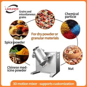 Sw 100 Full Automatic Commercial Three Dimensional Milk Powder Mixer Chemical Mixing Machine - Image 2