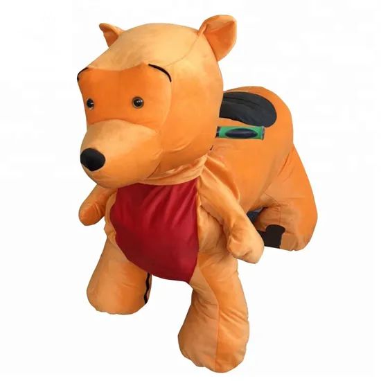 Hot Sale Coin Operated Stuffed Plush Animal Electric Ride for Mall - Image 6