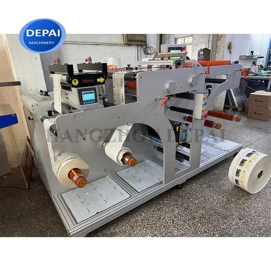 Customized Multi-Layer Label Printing Cosmetics Color Composite Sticker Making Machine for Double-Layer Vinyl PVC Pet Label - Image 6