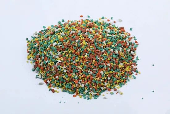 Synthetic Rubber Jogging Track Athletic Track Flooring EPDM Granules Material - Image 4
