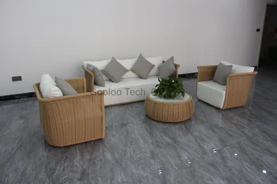 All Weather PE Rattan Wicker Outdoor Furniture Leisure Sectional Sofa - Image 2