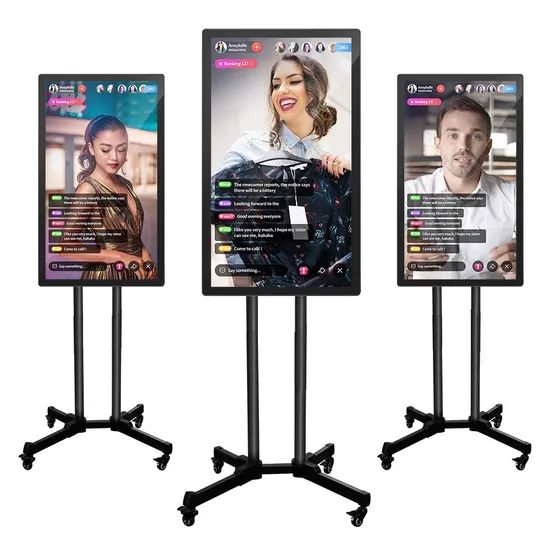 43 Inch Live Broadcast Live Streaming Large LCD Display Touch Screen Monitor Equipment with Mobile Phone Screen Sharing Projector for Live Stream - Image 4