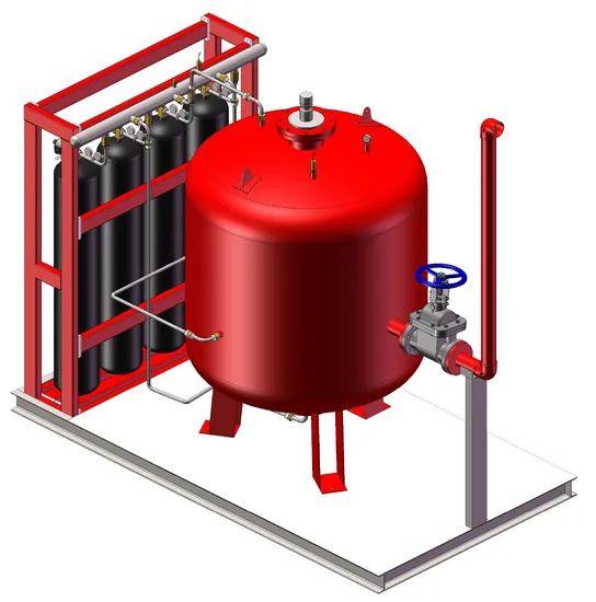 Customizable Dry Powder Fire Extinguishing Skid System - Image 4