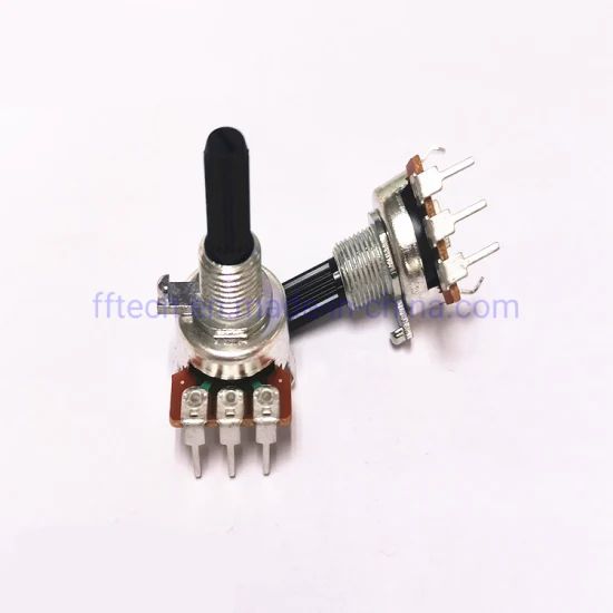 Good Quality R16 B50K Plastic Shaft Rotary Potentiometer R16 Insulated Shaft Potentiometer - Image 2