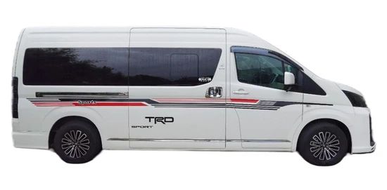 Acrylic Window Visor Rain Shield for Hiace 2019 Onwards - Image 2
