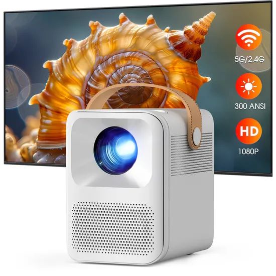 Cre Cr35 4K Portable Home Cinema Mini Smart Video Projector - Image 1