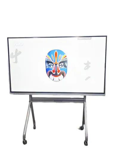 4K Zero Bonding 75 Inch Infrared and Customize Size Interactive Smart White Boards with Touch Screen for Teaching - Image 2