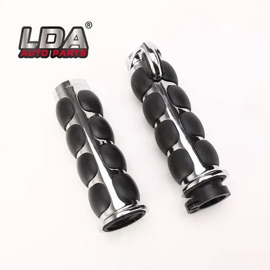 Universal Motorcycle Hand Grips for 1" / 25mm Handle Bars - Image 1
