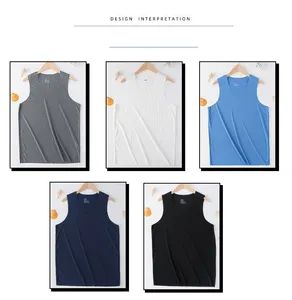 Lightweight Men's Summer Basketball Training Vest - Breathable Ice Silk Top - Image 3