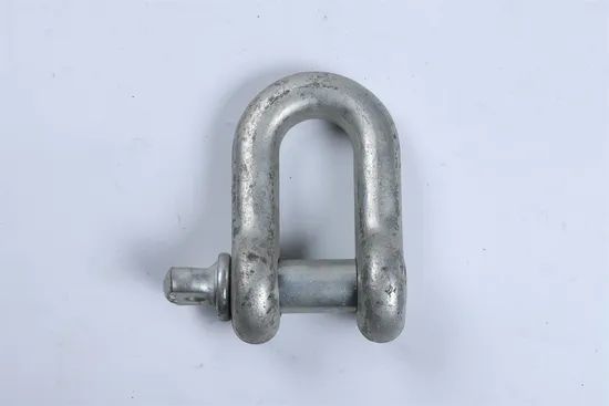 Us Type G210 Dee Shackle Chain Shackle Condition New Color OEM/ODM Model No. G209 Process Forged Usage Industrial HS Code - Image 1