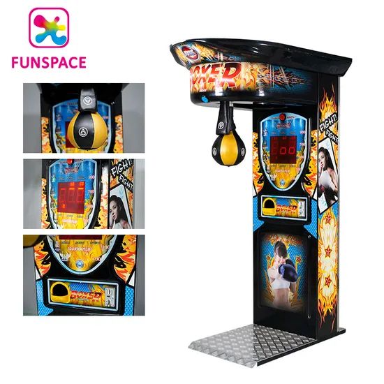 2023 New Design Amusement Park Sport Products Coin Operated Games Machine Customize Boxing Machine - Image 3