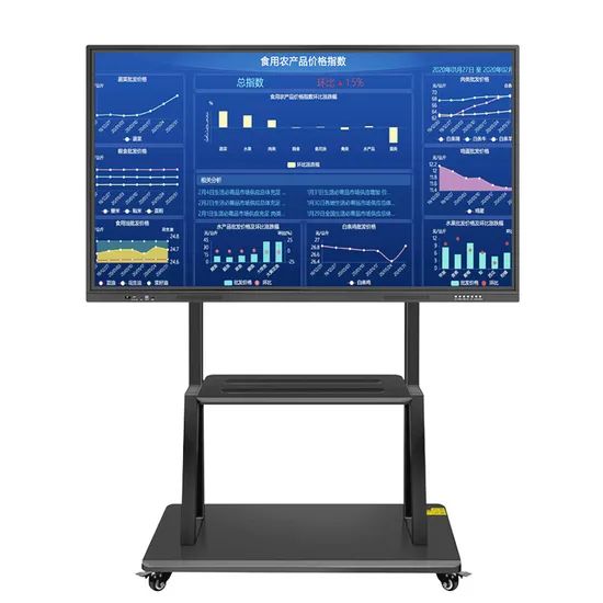 86 Inch Smart Board Interactive Touch White Board for Video Conference Projector - Image 3
