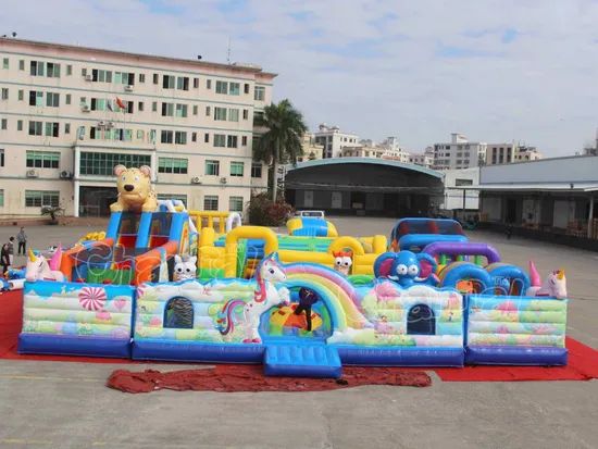 New Original Design Inflatable Theme Park Obstacle Course Indoor Playground - Image 2