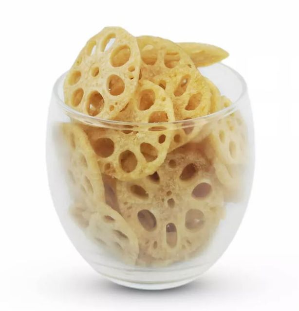 Ingredients Delicious Yummy HACCP Certified Bulk Price Supplier healthy snacks Roasted Lotus Root Chips - Image 2