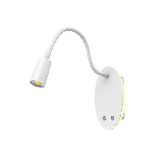 Gooseneck Dimmable LED Wall Lights Voltage 5V Shape Square Origin China Lamp Holder LED Light Source LED Model NO. - Image 2