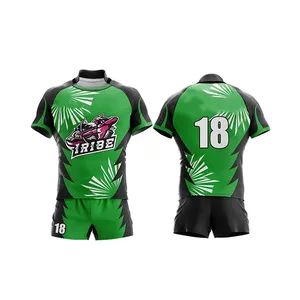 Men Sports Wear Rugby Clothing Customized Rugby Uniform MOQ Low MOQ Origin China Type Set/ Top Gender Unisex Color Any - Image 5
