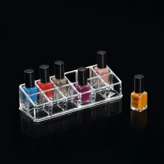 Cross Border Transparent Acrylic Rectangular Multifunction Display Makeup Storage & Organization - Image 6