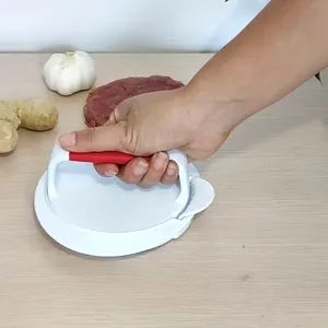 Plastic Kitchenware Home and Kitchen Tool Meat Patty Machine Burger Press (17010) - Image 5