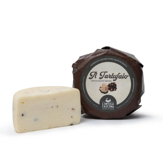 Top Quality Italian Truffle Cheese 0,450kg Cow Sheep Cheese Ideal Shredded Raclette Pizza Crispy For Export - Image 1