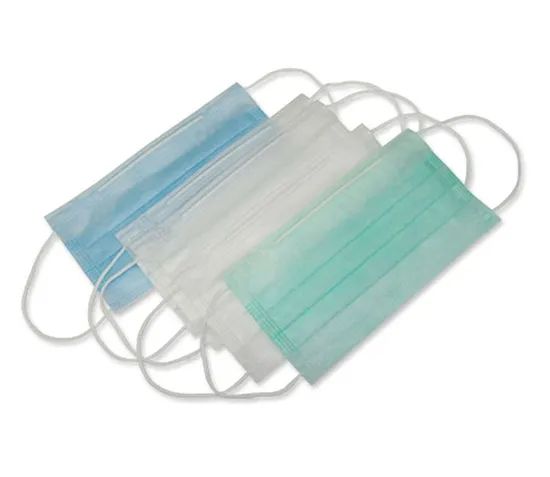 Dustproof Protective Non-Woven Disposable Face Mask Layer 3 Ply Origin China OEM Available Sample for Free Trademark Anheng - Image 2