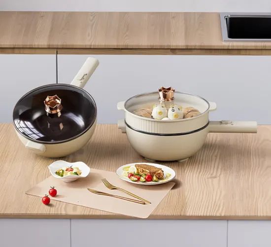 Multifunction Electric Cooking Pot Electric Pot Cooking Multifunctional Multipurpose Electric Cooking Pot Non Stick Electric Cooking Pot Wholesale Price - Image 3