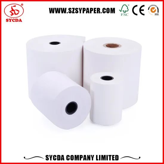 Manufacturer Waterproof Printing 48GSM Paper Thermal Paper Layer 1 Image Black Origin China Trademark SY OEM Available Model NO. - Image 5