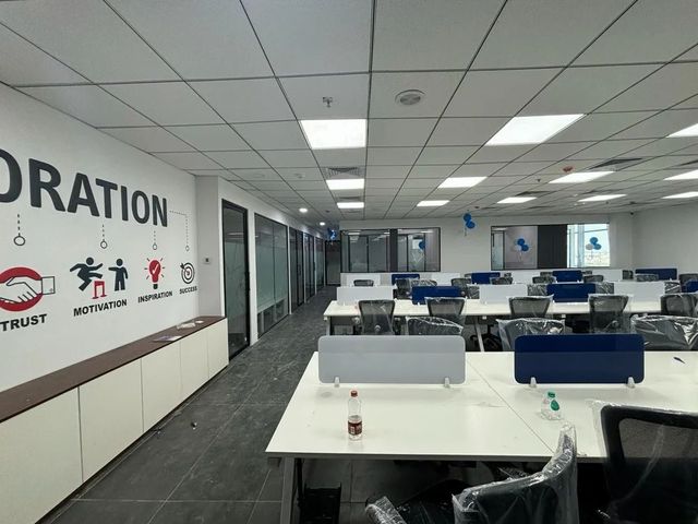 Office Partition Panel Thickness 50 mm Application Area Interior Partition Type Full Height Partition Material Aluminium And - Image 6