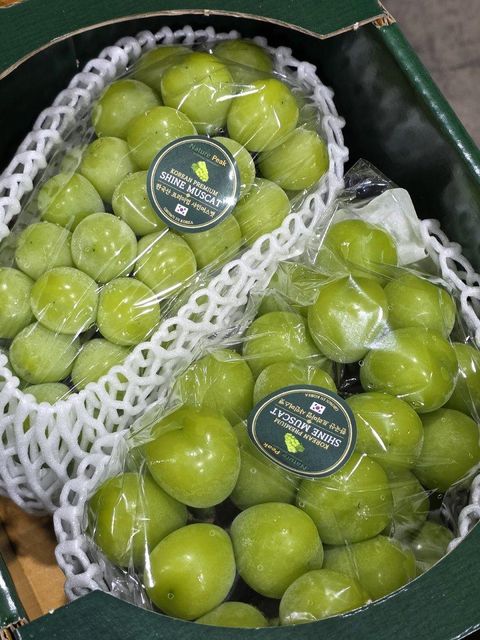 Premium Korean Shine Muscat Grapes – product photo 5, product detail gallery
