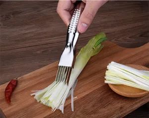 Onion Scallion Slicer Vegetable Shredder Cutter Kitchen Tool Mi17241 - Image 2