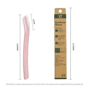 Customized Disposable Dermaplane Skin Care Tool Eyebrow Razor Blades - Image 4
