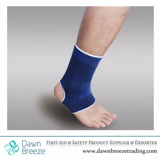Pullover Elastic Knit Ankle Support Color Blue Origin China Trademark OEM Model NO. 1843 Age Group Adults HS Code - Image 1