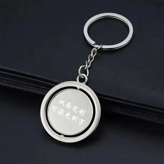 Customized Colorful Metal Chain Keychains with School Badges - Image 6