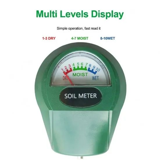 Popular Product Garden pH Meter Portable Moisture Meter Soil pH Tester - Image 6