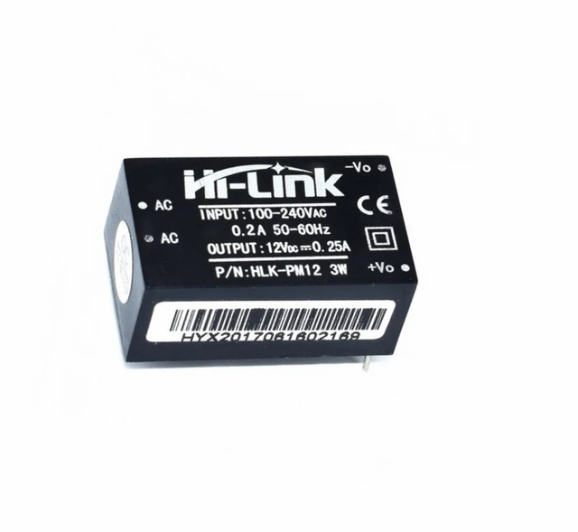 HLK-PM12 AC-DC Power Module Color Black Condition New No-load Loss <0.1w Load Regulation ±0.5 Certifications Ul, Ce Efficiency High - Image 2