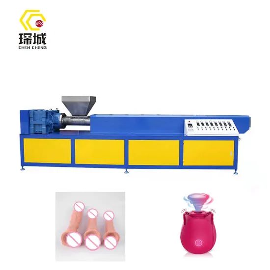 Male Sex Toy Making Machine Female Vaginal Extruder Plastic Extruder - Image 4