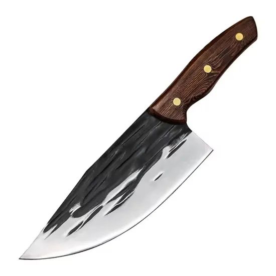 8 Inch Meat Slaughtering Butcher Cleaver Riot Sharp Vegetable Chop Machine Competitive Chicken Kitchen Chopping Knives - Image 1