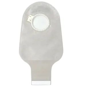 Click Ostomy Bags Two Piece System Suit for Colostomy Ileostomy with Split Locking Design 45mm Cut - Image 2