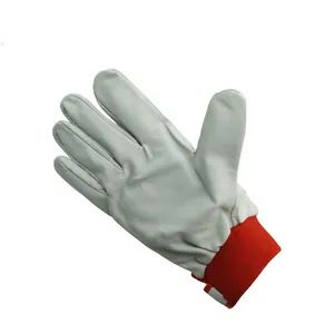 Knitted Back Elastic Safety Work Gloves Origin China Length Medium Color Customized Thickness Flimsy HS Code 4203291090 Model NO. - Image 6