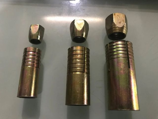 Sleeve Nut Anchor Fasteners Shape Round Finishing Powder - Image 1
