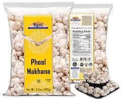 Nuts Makhana Origin Thailand Content Fox Nuts Storage Type Dry Shelf Life 3 Year Ingredients Lotus Seed Size Range 21 Mm - Image 2