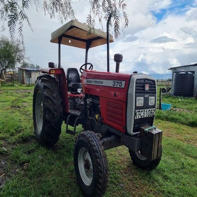 Massey Ferguson 375 Wheel Tractor 75HP Gear Motor High Performance Used And New Excellent Condition For Farming Work - Image 4