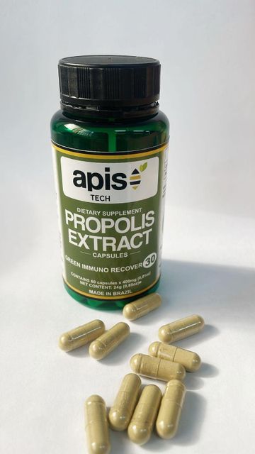 Prime Green Propolis Form Powder Shelf Life 3 years Propolis Type Green Propolis Packaging dubble wall cardbox Specification more than 5% of artepellin C - Image 2