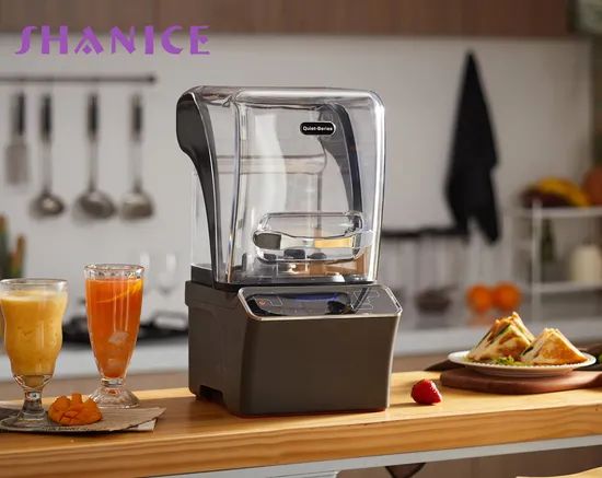 OEM&ODM Electronic Hotel Equipments Professional Kitchen Blender Smoothie Baby Food Processor Ice Crusher Meat Chopper Mixer Soup Maker with Soundproof Cover - Image 6