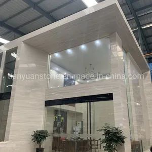 Wholesale Building Material Travertine Tile Super White Travertine - Image 2