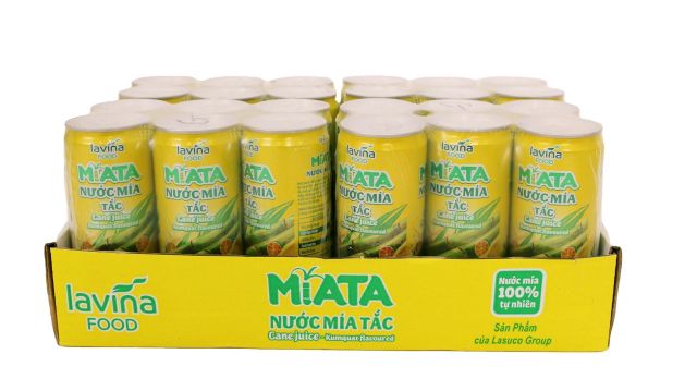 Top Sale MiATA cell cane juice kumquat flavored natural fragrance instant drink 320ml can Manufacturer Made in Vietnam - Image 3