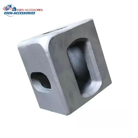 ISO Shipping Container Box Parts Corner Casting Block Fitting with ABS ...