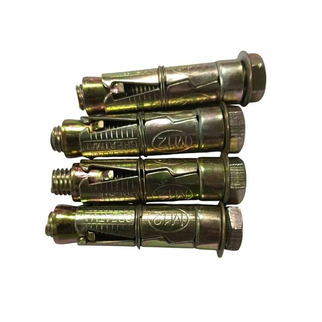 Brass M12 Anchor Fasteners, Length: 4.0 Inch Standard ISO Length 4.0 inch Material Grade Brass Coating Anti-corrosion - Image 3