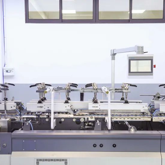 Milk Box Folding Gluing Machine Folder Gluer Machinery Manufacturer Paper Product Making Machinery - Image 4
