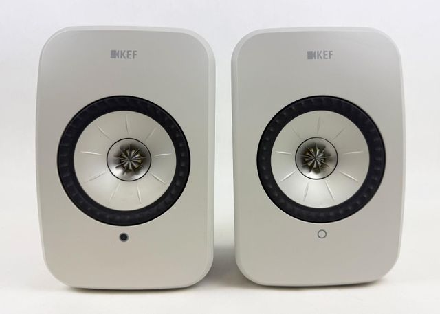 Stone White KEF LSXII LT Wireless Speakers (Pair) - Image 4