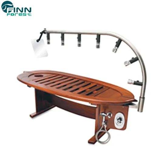 Factory Price Water Massage Equipment G.W 58 Kg Nozzle 7 PCS Folded Unfolded Type Whole-length HS Code 9019101000 Heigh of Table 0.7m - Image 2